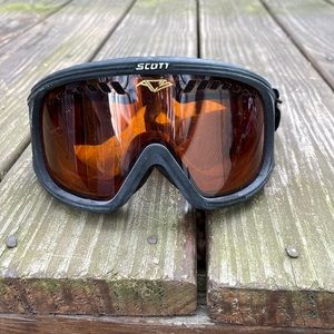 Scott Black Adult ski goggles